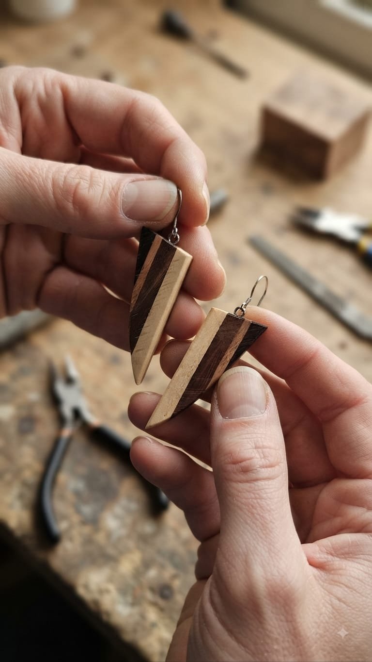 Aro de Madera Artesanal - Imagen 2