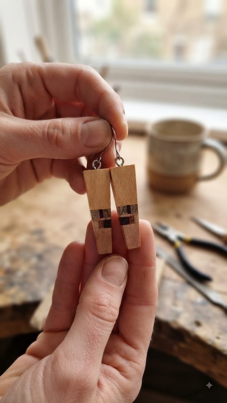 Aro de Madera Artesanal - Imagen 2
